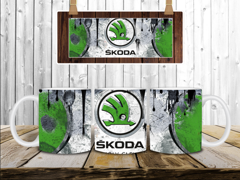skoda dripping mug
