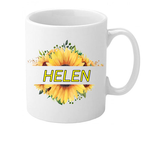 sun flower mug