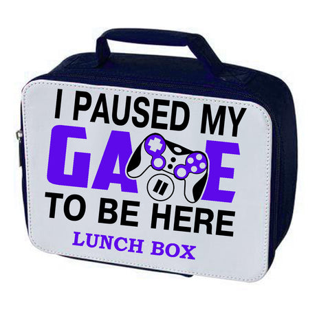 game play lunch bag