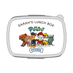 paw patrol lunch box