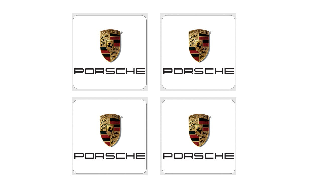 Porsche coasters